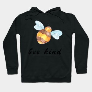 BEE kind T-shirt with bee Hoodie